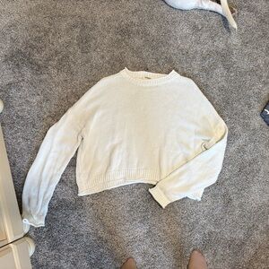Cream Knit Sweater